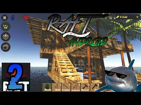 Membuat Rumah Berlantai 2 Di Tengah Laut RAFT Survival Android 2