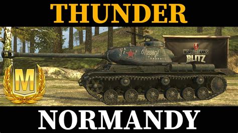 WOT Blitz Thunder Ace Medal Mastery Badge 3 7k Dmg Normandy