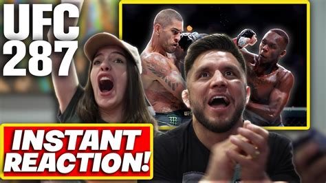 UFC 287 INSTANT REACTION Henry Cejudo SHOCKED Reax To INSANE Israel