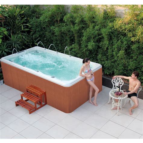 Garden Whirlpool Outdoor Swimming Pool Acrylic Container Large Jacuzzi Swimming Massage Endless