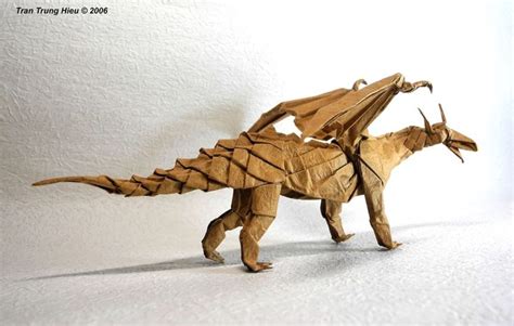 Spectacular Western Style Origami Dragons Origami Dragon Origami