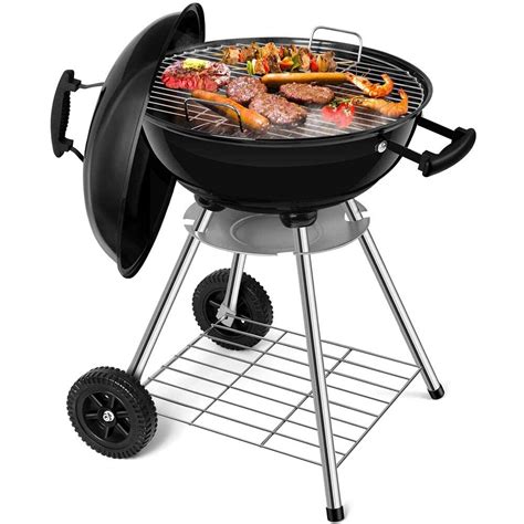 Buy BEAU JARDIN Charcoal Barbecue 45 X 80 Cm Vegetable With Wheels BBQ