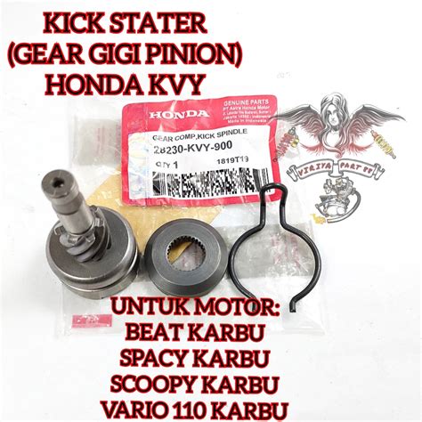 Jual Kick Stater Geat Gigi Pinion Honda Kvy Kualitas Asli Original