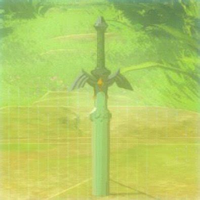 Legend of zelda breath of the wild master sword - resvia