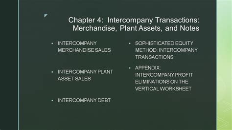 Advanced Accounting Chapter 4 Diagram Quizlet