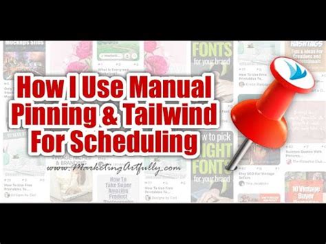 How To Use Manual Pinning And Tailwind At The Same Time Youtube