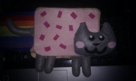 Nyan Cat Plush · A Cat Plushie · Sewing on Cut Out + Keep · Creation by Kat :3