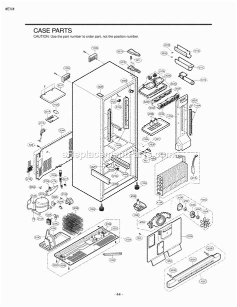 LG Bottom Freezer Refrigerator - Bottom Mount | LRBC22544WW ...