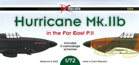 Dk Decals 172 Hawker Hurricane Mkiib In The Far East Part 2 Ebay