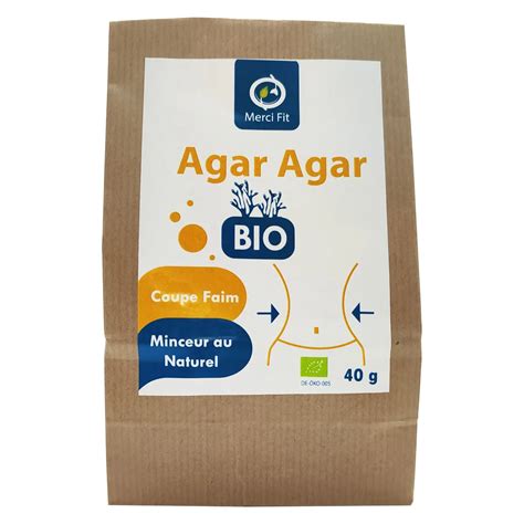 Agar Agar Bio MERCI FIT Tunisie Bio