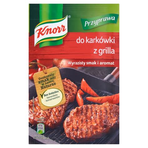 Knorr Przyprawa Do Kark Wki Z Grilla G Zakupy Online Z Dostaw Do