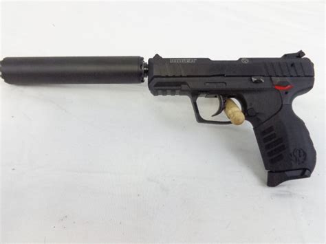 Ruger Sr 22 Rimfire Semi Auto Pistol And Ruger Silent Sr Suppressor