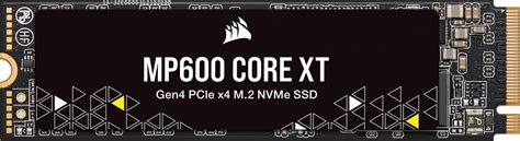 Corsair Cssd F4000gbmp600cxt Mp600 Core Xt 4tb Pcie 40 X4 Nvme M2