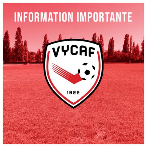 Information Importante Val Yerres Crosne Association Football