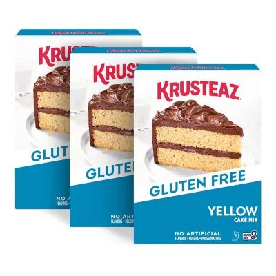 Krusteaz Gluten Free Yellow Cake Mix Oz Pk Sam S Club