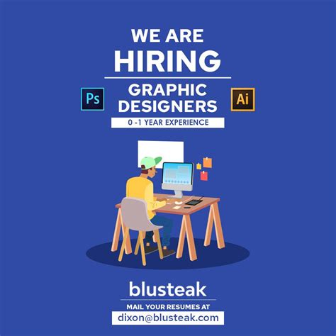 Join Our Team Job Post For Creative Graphic Designers