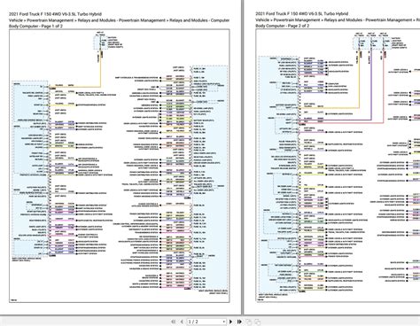 Ford F 150 4wd V6 35l 2021 Turbo Hybrid Electric Wiring Diagrams