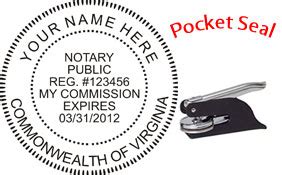 Virginia Notary Seal Supplies Va Notary Seal Jp Cooke Company