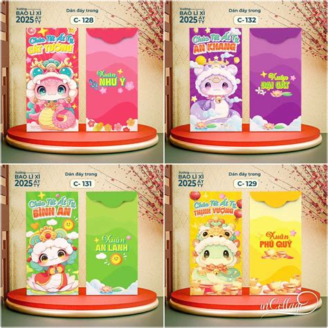 Combo 50 100 Phong Bao Lì Xì Bé Na Chọn Mẫu Tặng Kèm Túi Mã Hot Trend 2025 Shopee Việt Nam