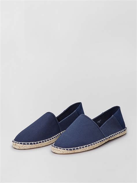 Espadrille En Toile Bleu Navy Kiabi