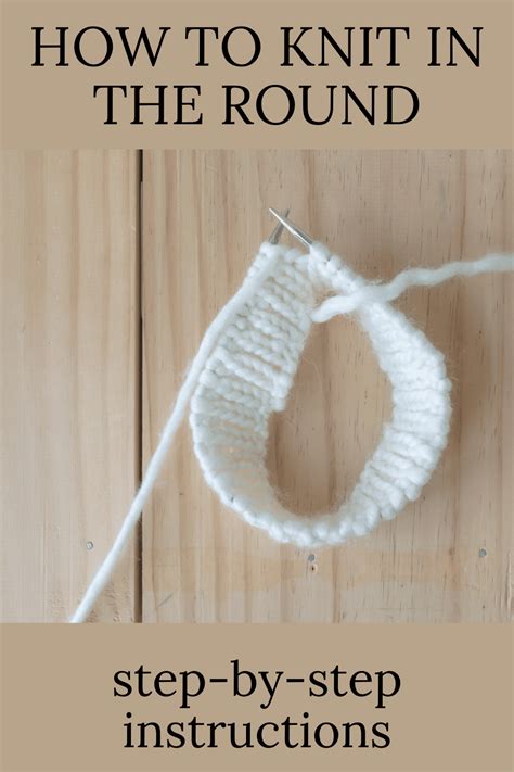 How To Knit In The Round On Circular Needles In Easy Steps Artofit