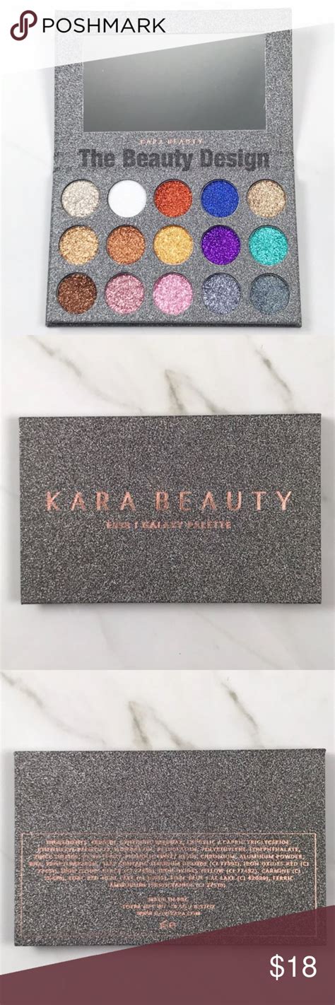 Sale Kara Beauty Galaxy Glitter Palette Beauty Colorful Eyeshadow