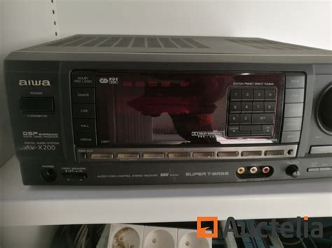 Aiwa Av X Amplifier Dsp Surround Stereo Receiver Super T Bass Bbe