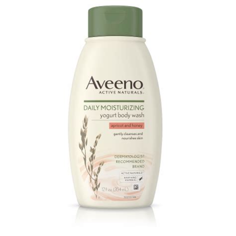 Aveeno® Daily Moisturizing Apricot And Honey Yogurt Body Wash 12 Fl Oz King Soopers