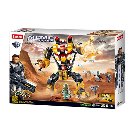 Sluban - Atomic Storm Uprising - Inquisitor Robot - 668pcs - Educanda
