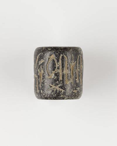 Cylinder Seal Old Kingdom The Metropolitan Museum Of Art