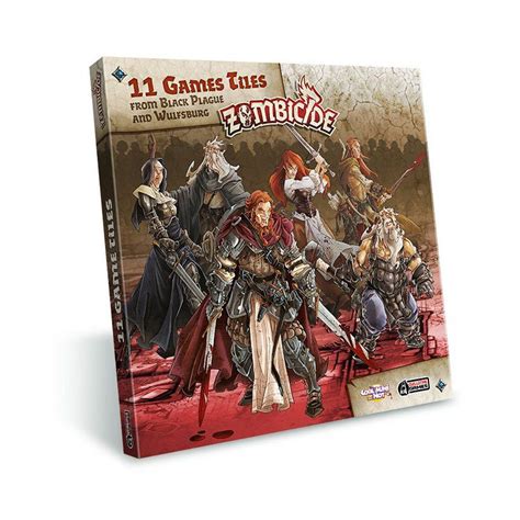 Zombicide Black Plague Extra Tiles Pack