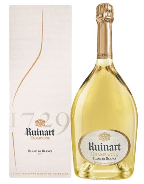 Champagne Ruinart Blanc De Blancs Magnum En Coffret Au Meilleur Prix