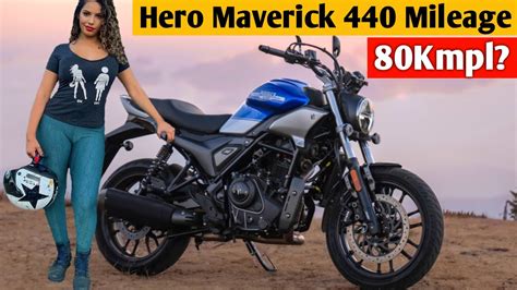 Finally Hero Maverick 440 Mileage Test Upcoming Bikes In India 2024