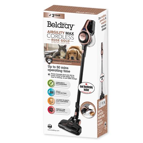 Beldray Airgility Max 2 In 1 Cordless Vacuum Cleaner 29 6V Wilko