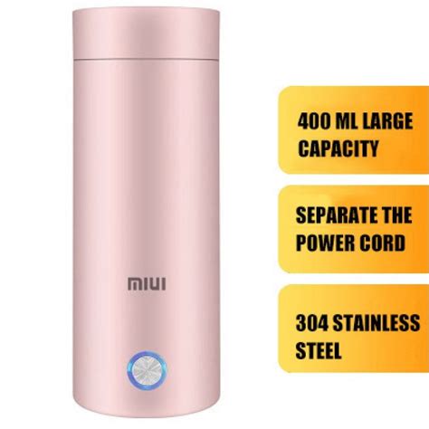 Smart Water Kettle Usb Portable Electric Kettles 400ml Make Tea Coffee