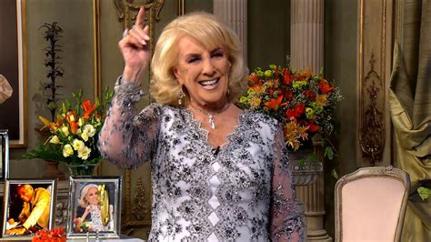 ¡prendete A Las Legendarias Mesas De Mirtha Legrand Youtube