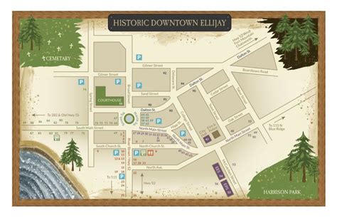 Ellijay GA Apple Festival Map Guide • Abby's Ice Cream and Frozen Yogurt