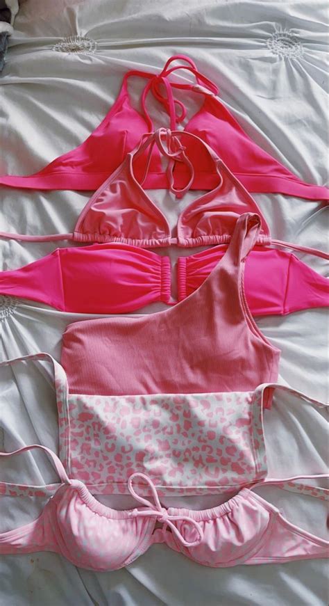 Pink Swimmies💖💖 In 2024 Girls Bathing Suits Preppy Swimsuit