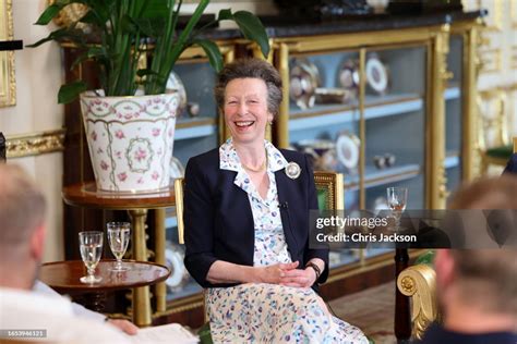 Princess Anne, Princess Royal, attends the recording of a special... News Photo - Getty Images