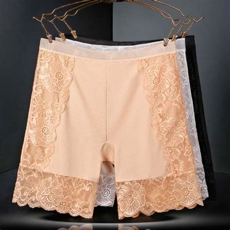 Sous V Tement Short De S Curit En Dentelle Sans Couture Pour Femmes