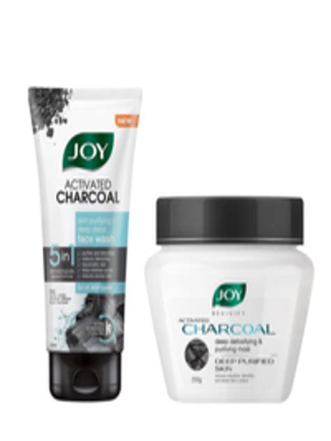 Buy Joy Set Of Revivify Activated Charcoal Face Mask G Skin