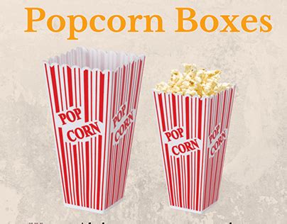 Custom Food Boxes Popcorn Projects Photos Videos Logos