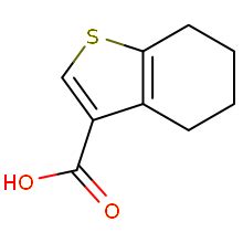 现货供应九鼎化学4 5 6 7 tetrahydro 1 benzothiophene 3 carboxylic acid 纯度