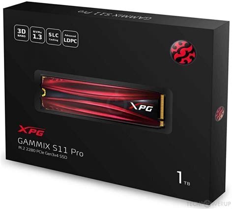 Xpg Gammix S Pro Tb Specs Techpowerup Ssd Database