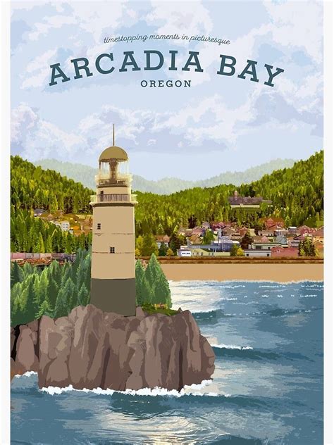 "Life is Strange - Arcadia Bay Travel Poster (Day)" Art Print by ...