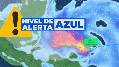 Tormenta Tropical Sara En Quintana Roo Emiten Alerta Azul En Los