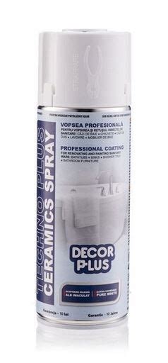 Vopsea SPRAY profesională retuș cadă 400ml DECOR PLUS