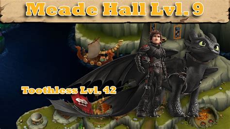 Dragons Rise Of Berk Meade Hall Lvl Youtube