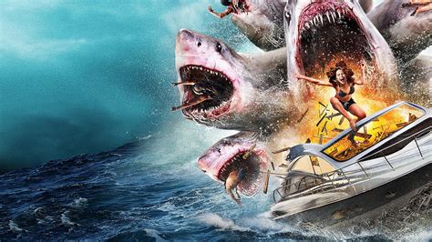 6-Headed Shark Attack Movie Review Horror, 60% OFF