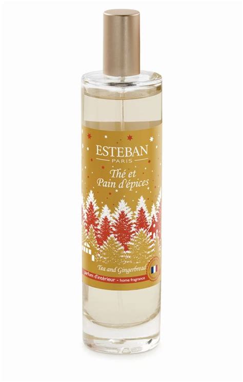 Parfum d intérieur Esteban Vaporisateur Thé et Pain dépices 75 ml